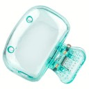 Housse de protection colorée transparente pour tête de brosse à dents de voyage étanche avec clip pour un rangement hygiénique 8