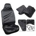 Housse de protection imperméable pour siège avant de voiture 132×54 cm Housse de siège en tissu Oxford Protection universelle de l'ameublement contre la saleté et les dommages 2