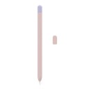 Housse de protection pour Apple Pencil de 2ème génération Housse de protection en silicone pour stylet pour iPad Housse antidérapante pour une prise en main confortable et une utilisation sécurisée 4