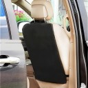 Housse de protection pour la partie arrière du siège auto 60×45 cm en matériau imperméable et lavable noir organisateur contre les éclaboussures et la saleté 2