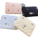 Housse de protection pour tablette 15,6 pouces Housse en textile souple avec zip Housse colorée pour ordinateur portable et électronique Housse 6