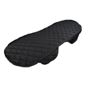 Housse de siège arrière en peluche Housse douce pour sièges arrière de voiture Protection antidérapante pour siège auto 135 cm 1