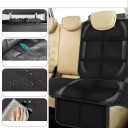 Housse de siège auto de protection imperméable avec poches Housse de siège auto universelle Contre les rayures et la saleté Protection du siège sous le siège auto pour enfant 2