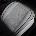 Housse de siège auto en cuir imperméable avec pochette 52x49 cm Housse de protection pour siège auto Cuir synthétique premium Accessoire auto Siège confortable Rembourrage de siège 7