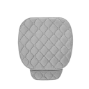 Housse de siège avant en peluche Housse douce pour sièges avant de voiture Housse de protection antidérapante Universelle 2