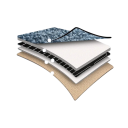 Housse de siège chauffante avec appui-tête Tapis chauffant protecteur pour siège Housse électrique pour voiture avec régulation de température 12V Voyage d'hiver confortable 3