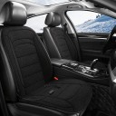 Housse de siège chauffante avec appui-tête Tapis chauffant protecteur pour siège Housse électrique pour voiture avec régulation de température 12V Voyage d'hiver confortable 5