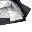 Housse de spa imperméable 240 x 240 x 85 cm avec cordon de serrage résistant à la chaleur et au froid couverture pour spa carré de jardin 4