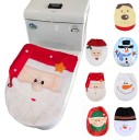 Housse de Toilette Décorative de Noël J558 1
