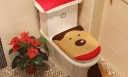 Housse de Toilette Décorative de Noël J558 3