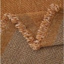 Housse en chenille pour canapé avec des franges élégantes 180 x 300 cm texture en chevrons protection pour canapé dans le salon 12