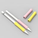 Housse en silicone pour Apple Pencil 1ère et 2ème génération, étui de protection coloré universel, antidérapant et résistant aux rayures 1
