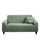 Housse extensible et élastique pour canapé 4 places 215–300 cm Housse de protection jacquard pour canapé Housse élastique colorée 16