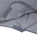 Housse grise imperméable pour vélo et moto 200 x 100 cm Bâche extérieure contre le soleil, la pluie et la poussière avec protection UV Housse 3