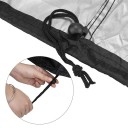 Housse imperméable pour canapé de jardin en L 222 x 286 x 82 x 78 cm Housse de protection pour mobilier d'extérieur contre la pluie et le soleil 4