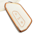 Housse TPU pour clé à distance pour VW Volkswagen Golf 8 2020, Škoda Octavia A8 2021, SEAT Leon MK4 8