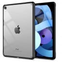 Housse transparente pour tablette iPad Air 4 et Air 5 10,9 pouces avec cadre en silicone et coins renforcés couleur noire protection de l'écran 1