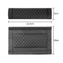 Housses de ceinture de sécurité en cuir PU pour voiture 2 pièces 16 x 22,8 cm protection des épaules couvre-ceintures accessoires intérieurs 6