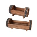 Houten bloempot 1