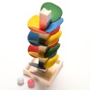 Houten cascadebaan voor kinderen 2