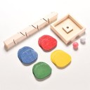 Houten cascadebaan voor kinderen 5