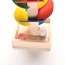 Houten cascadebaan voor kinderen 7