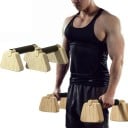 Houten dip bars 50 cm Beuken parallelle stangen voor thuis training Draagvermogen 300 kg 4
