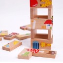 Houten dominostenen 28 stuks 4