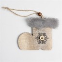 Houten kerstversiering C608 2