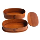 Houten lunchbox, tweelaags 6