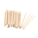 Houten manicurestokjes 30 stuks 1