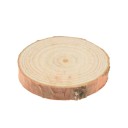 Houten onderzetter met boomringen 3