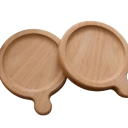 Houten onderzetter voor mok met rand Warmtebestendige onderzetter voor thee en koffie massief hout decoratieve placering voor thuis dineren 2