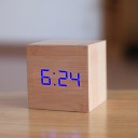 Houten tafelklok 13