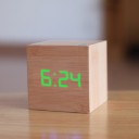 Houten tafelklok 14