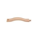 Houten verhoogde spoor 20 x 4 x 1,2 cm Verhoogde overgang van het spoor Vloeiende aansluiting Uitbreiding van de treinbaan Stabiel onderdeel voor kinderen 1