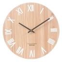 Houten wandklok 17