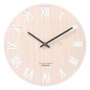 Houten wandklok 18