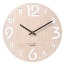 Houten wandklok 14
