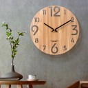 Houten wandklok 1