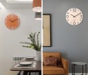 Houten wandklok 3