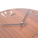 Houten wandklok 4