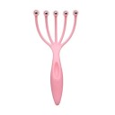 Hovedmassageværktøj Hovedbundsmassageapparat med 5 stålkugler Anti-stress hovedbundsmassageværktøj 19 x 9 x 3 cm 2