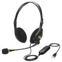 Hovedtelefoner 3,5 mm jackstik / USB 2