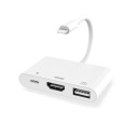 Hub für Apple Lightning zu HDMI / USB / Lightning 2