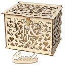 Hucha de madera para bodas 2