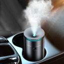 Humidificador de ar para carro 75 ml 7 x 13 cm Aromaterapia com possibilidade de óleos essenciais Alimentação USB Difusor mini portátil 3