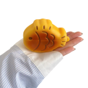 Humoristisk silikonebeskyttelsesskal til AirPods Pro 2 med 3D tegnet fiskemotiv 5