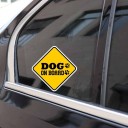 Hund ombord bilklistermærke 4