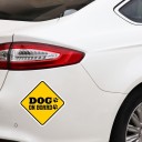 Hund ombord bilklistermærke 5
